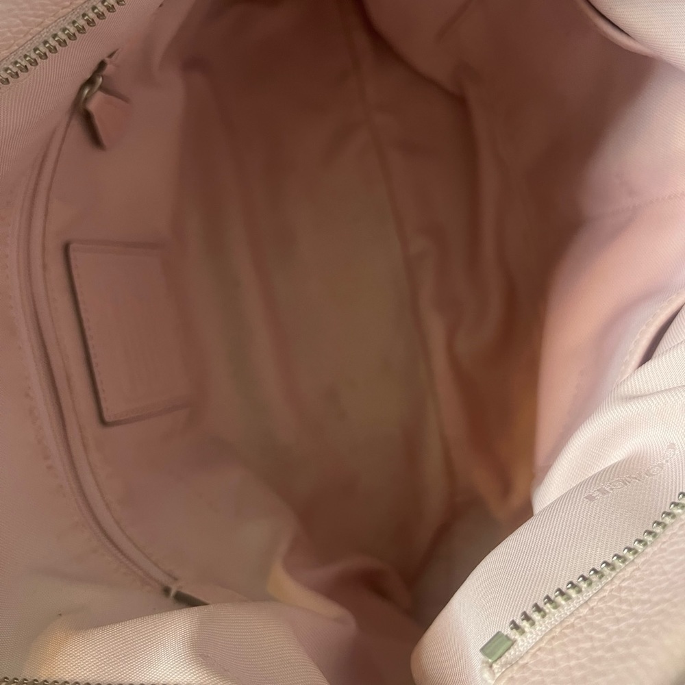 Pebble Leather Pink Coach Scout Hobo Bag/wallet for the price of the bag alone - Picture 7 of 16
